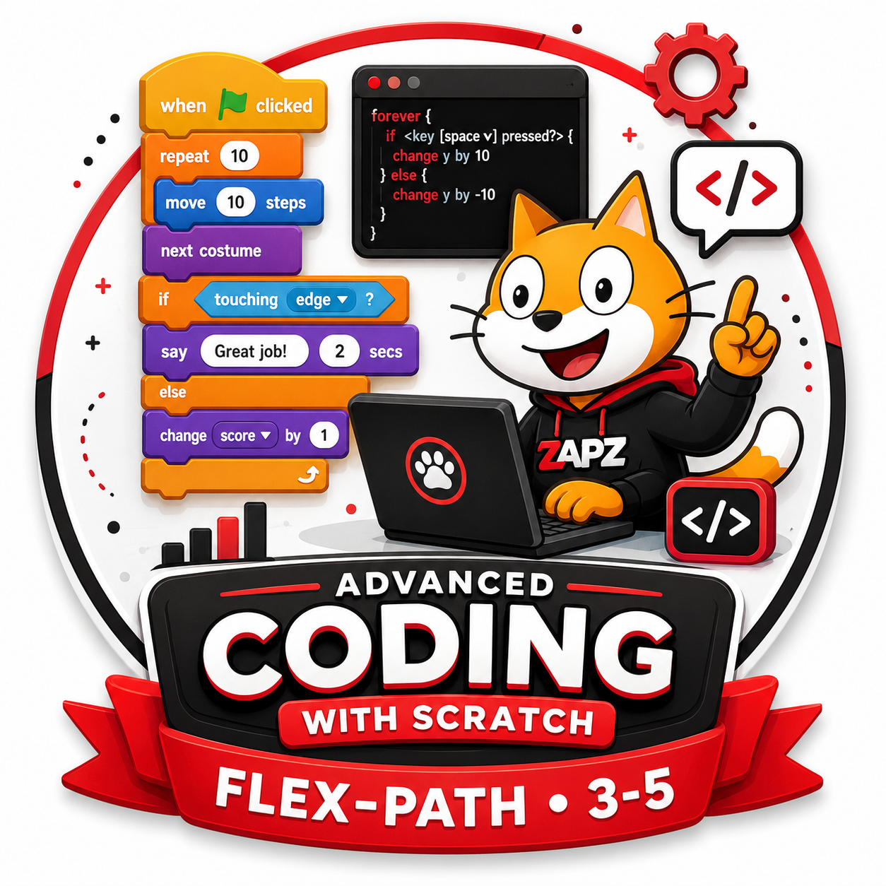 Advanced Coding with Scratch (3–5)