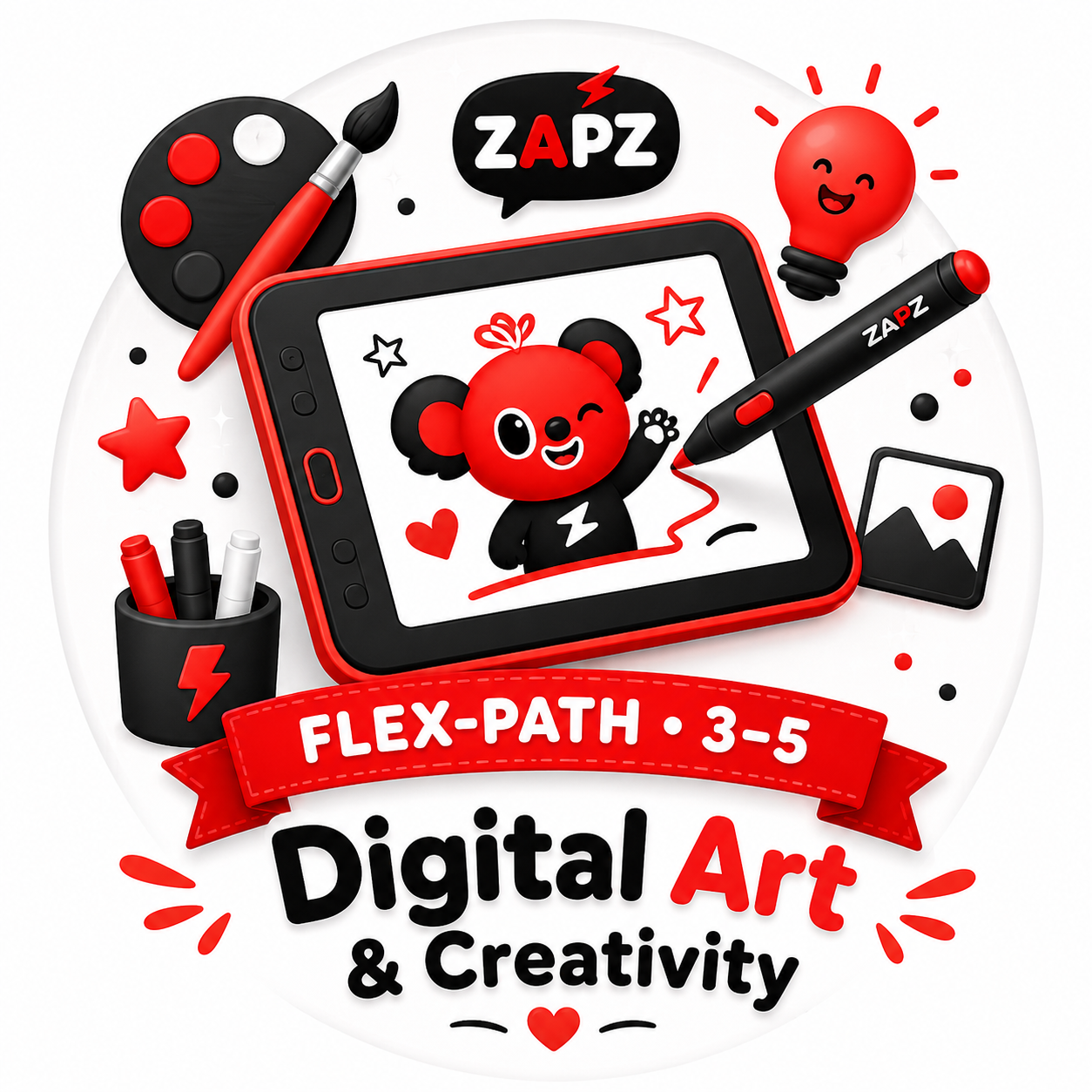 Digital Art & Creativity (3–5)