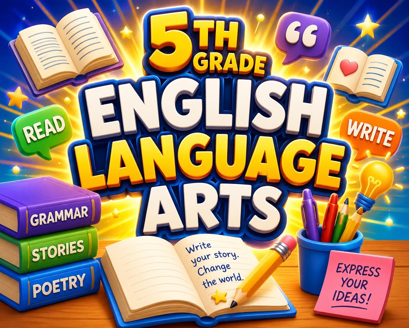 5th Grade English Language Arts
