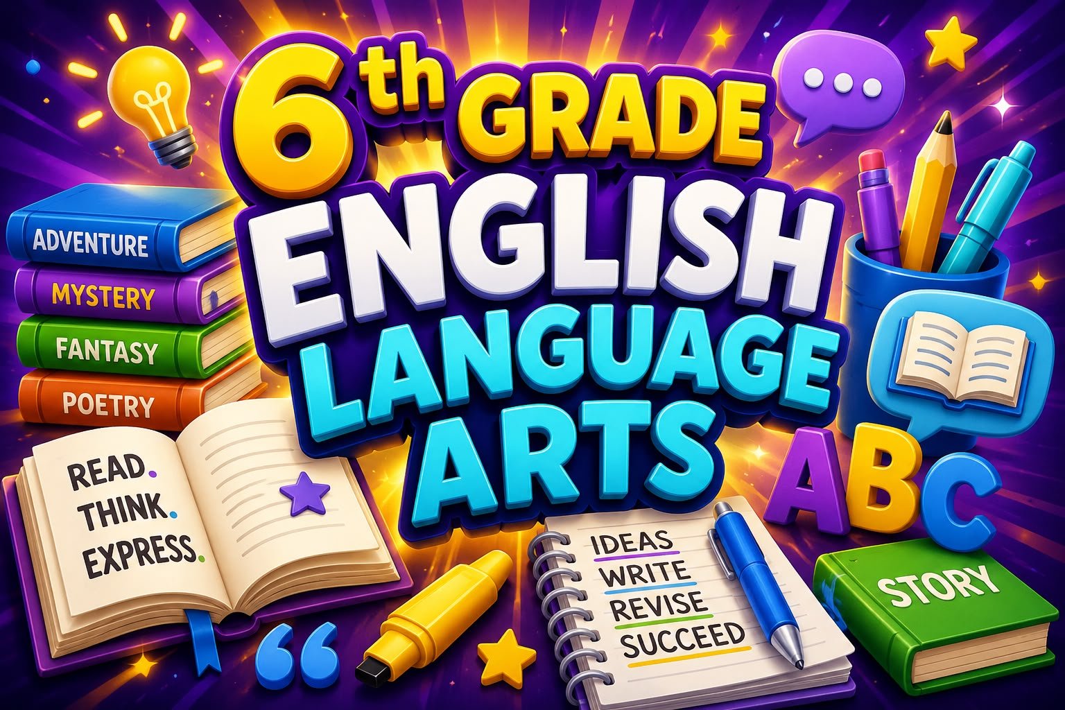 6th Grade English Language Arts