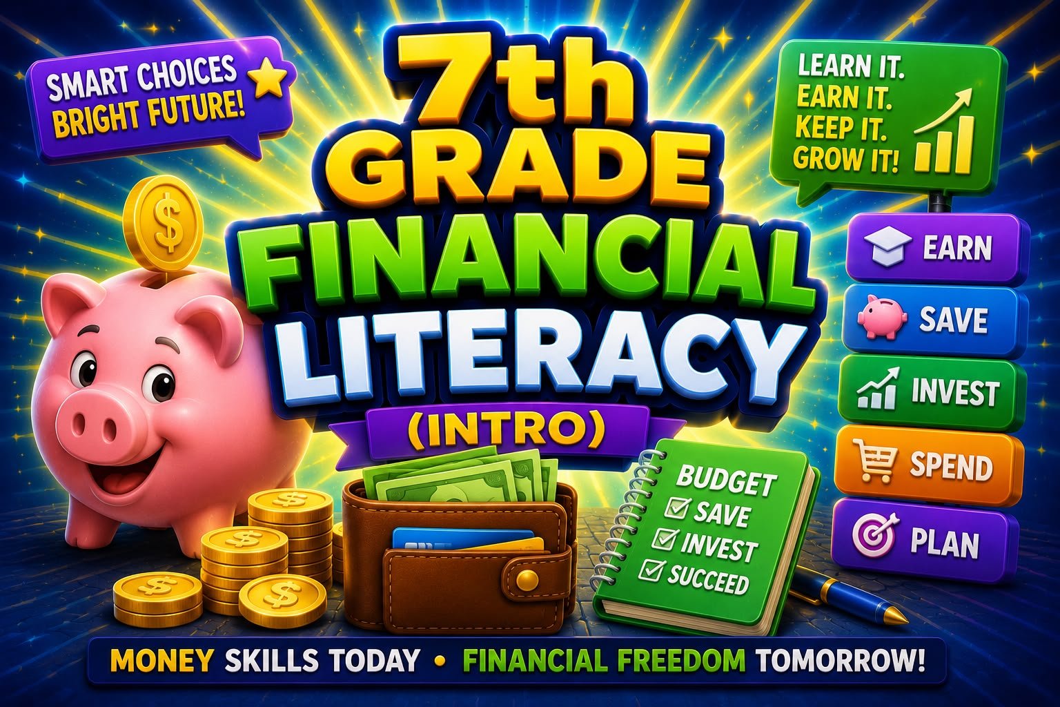 7th Grade Financial Literacy (Intro)