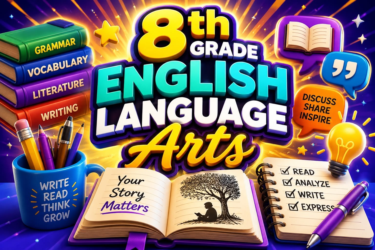8th Grade English Language Arts