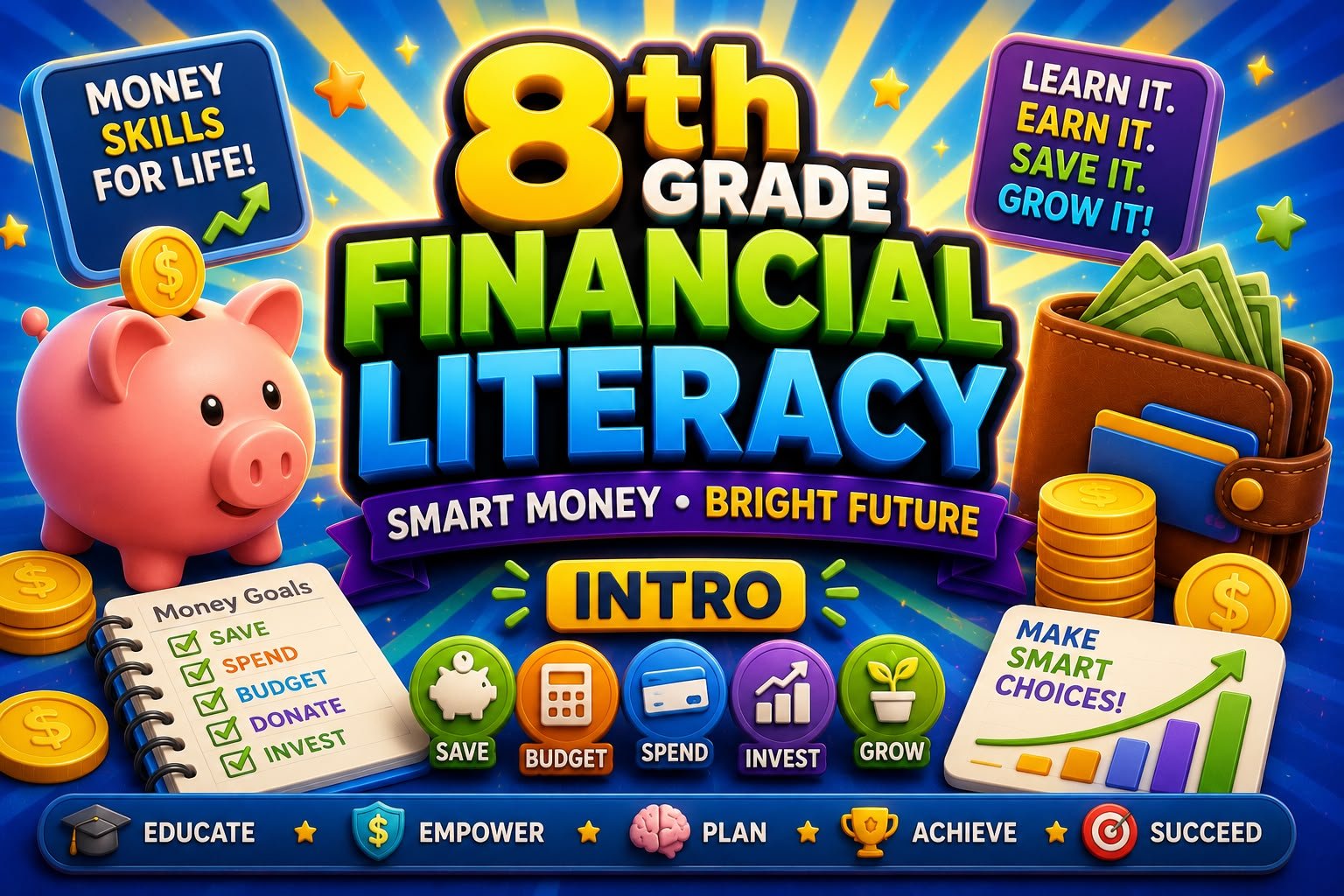8th Grade Financial Literacy (Intro)