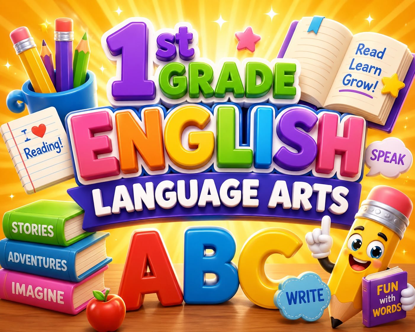 1st Grade English Language Arts