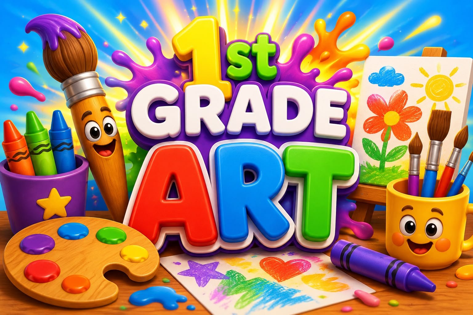 1st Grade Art