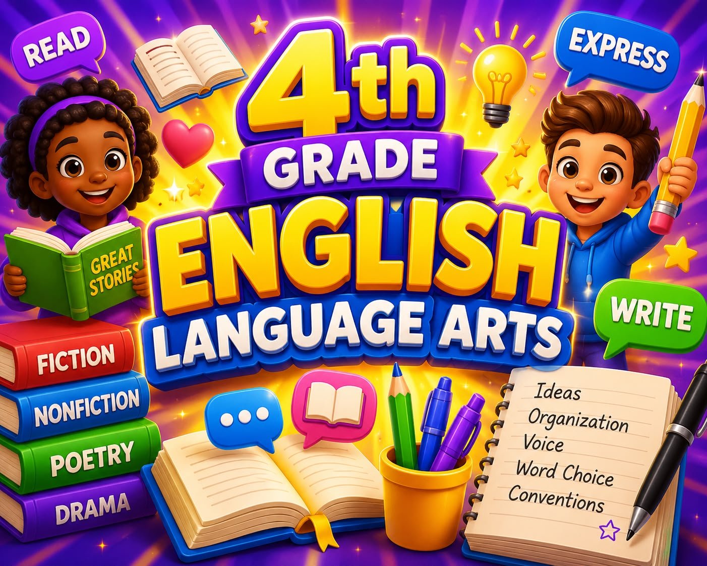 4th Grade English Language Arts