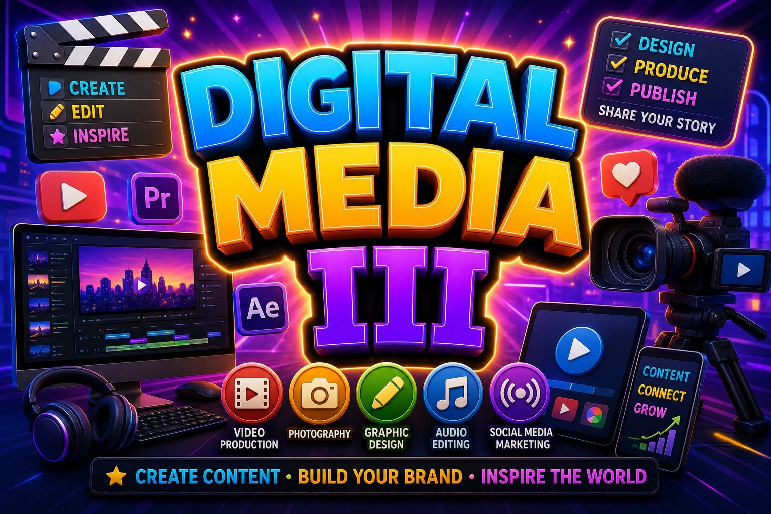 Digital Media III (11th Grade)