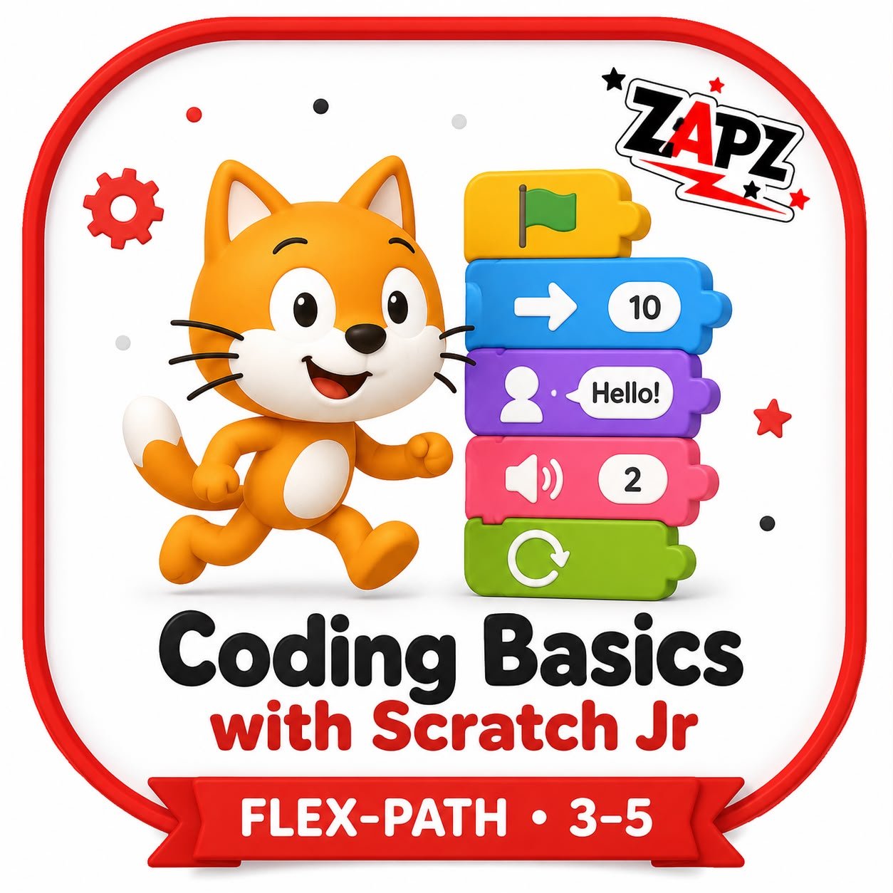 Coding Basics with Scratch Jr (3–5)