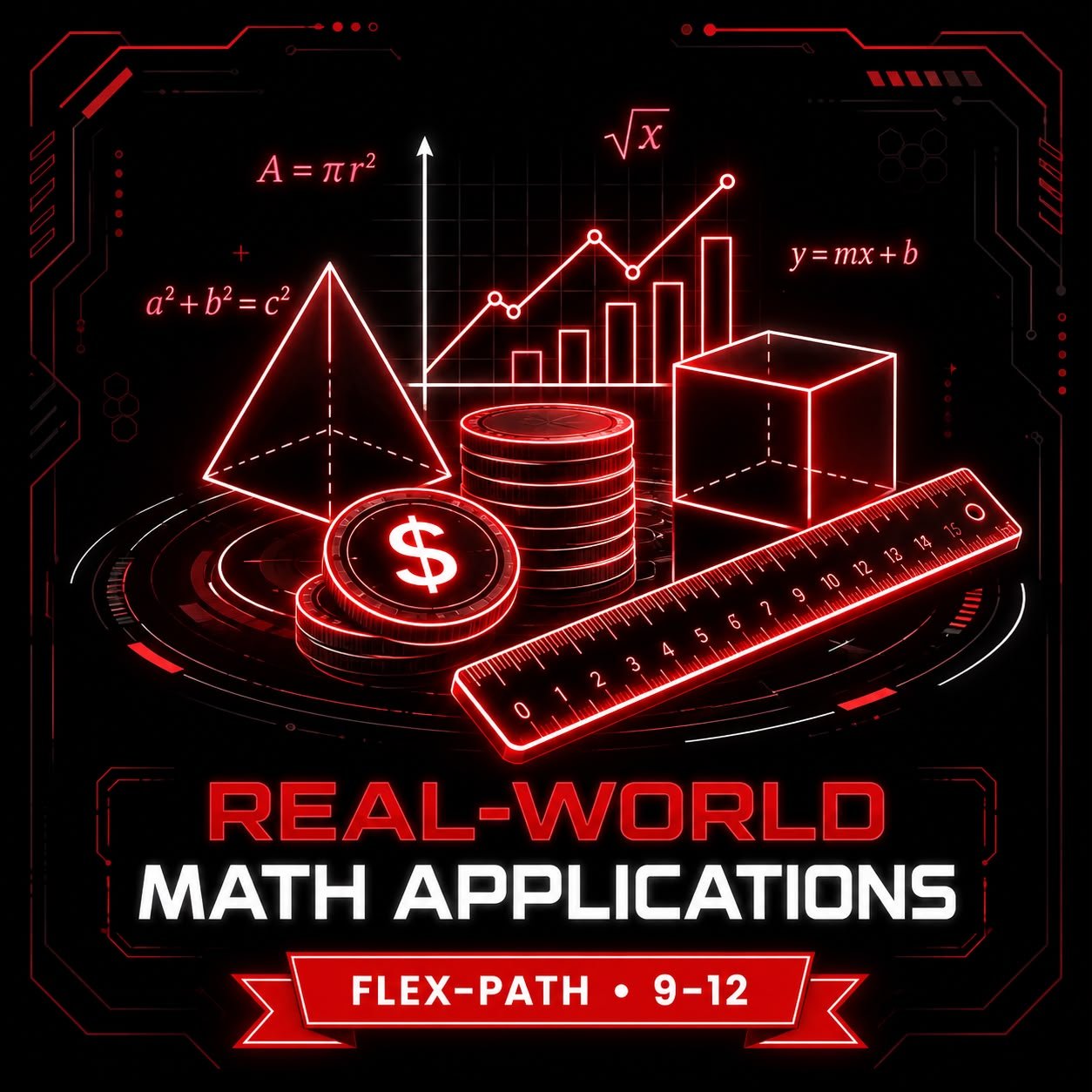 Real-World Math Applications (9–12)
